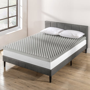 ALWYN HOME Nugent 4'' Memory Foam Mattress Topper