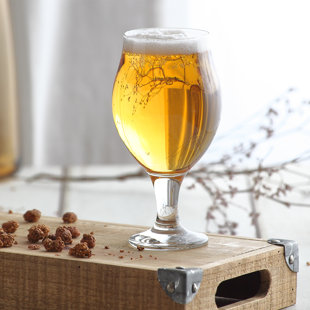 LAV Angelina 6-Piece Belgian Ale Beer Glassses (Set of 6)