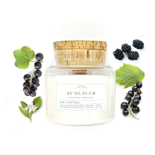 REMEDIUM Dark Cassis Berries Scented Jar Candle