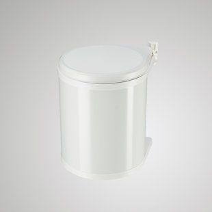 HAILO USA INC. Steel Manual Lift Waste Basket - 3.9 Gallons