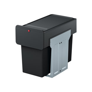 HAILO USA INC. Plastic Manual Lift Multi-Compartments Trash & Recycling Bin