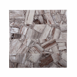 TILE CLUB 3" x 12" Glass Pebbles Subway Wall & Floor Tile