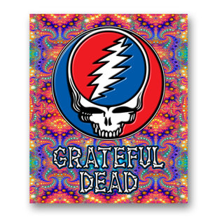 RAMATEX INTERNATIONAL Grateful Dead Syf Fractal Throw