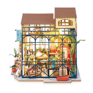 FLASH POPUP DIY 3D House Puzzle - Emily's Flower Shop 258pcs