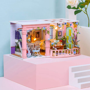 FLASH POPUP DIY 3D House Puzzle - Sweet Patio 199pcs