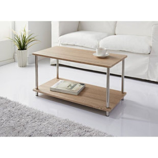 EBERN DESIGNS Padelsky 4 Legs Coffee Table with Storage
