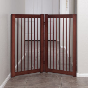 PRIMETIME PETZ 360 Series Wood Free Standing Pet Gate