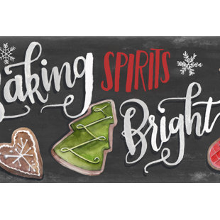 BLUE ELEPHANT Baking Spirits Bright Collection D by Jennifer Paxton Parker - Graphic Art Print