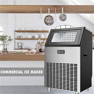 YUKOOL 200 lb. Daily Production Freestanding Clear Ice Maker