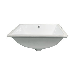 MORENOBATH 18.25'' Single Bathroom Vanity Top in White with Sink
