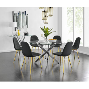CANORA GREY Essgruppe mit 6 Stühlen Corova