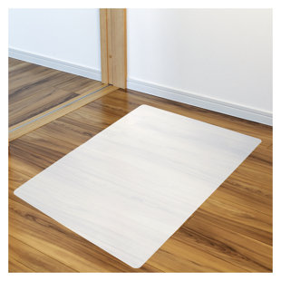 FLOORTEX Cleartex Polypropylene Hard Floor Straight Chair Mat