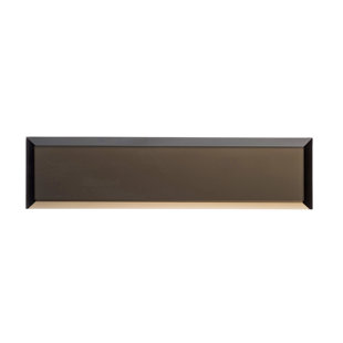 ANDOVA Vega 3" x 12" Beveled Glass Metal Look Subway Wall Tile