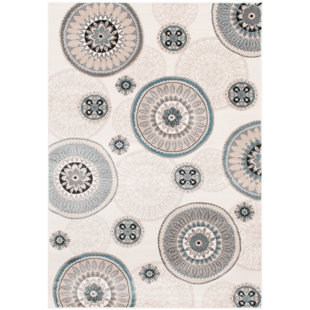MAYBERRY RUG Stratford Geometric Ivory Area Rug
