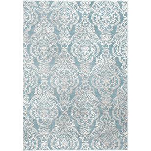 MAYBERRY RUG Stratford Performance Blue Rug