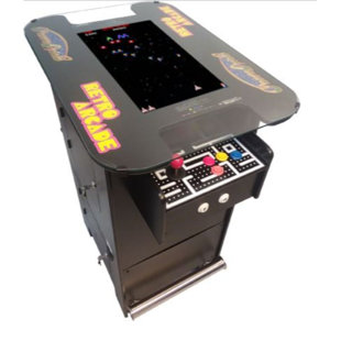 Suncoast Arcade 2 Player Plug-In Cocktail Arcade Machine with 60 Games Included