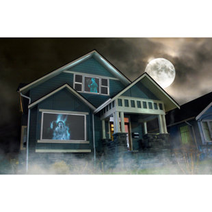HOLISCAPES Atmosfx Ghostly Apparitions DVD Halloween Digital Decoration