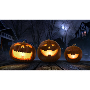 HOLISCAPES Atmosfx Jack-O-Lantern Jamboree DVD Halloween Digital Decoration