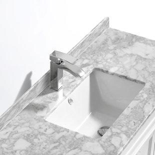 MORENOBATH 47.25'' Stone Single Vanity Top with Sink and 1 Faucet Holes