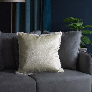 PAOLETTI Coco Damask Square Throw Cushion With Filling