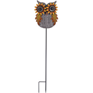 SUNSET VISTA DESIGNS CO. Owl Garden Stake