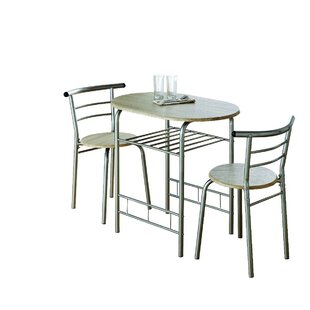 WILLISTON FORGE Higgs Dining Set with 2 Chairs