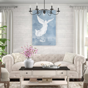 BLUE ELEPHANT Star Of Bethlehem Collection B by Grace Popp - Wrapped Canvas Print