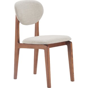 Elle Decor Coralie Mid-Century Modern Upholstered Dining Chair (Set of 2)