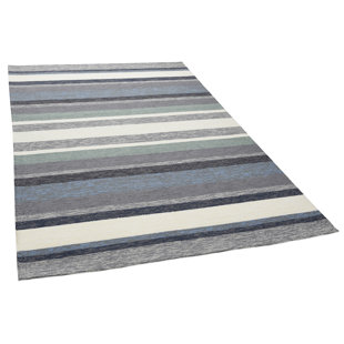 GINO FALCONE Innen-/Außen-Teppich Rosetta in Grau/Grün