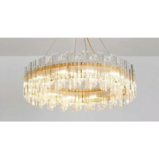 ROSDORF PARK Ramey 8-Light Crystal Chandelier