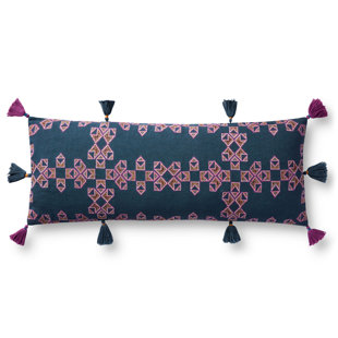 JUSTINA BLAKENEY X LOLOI Decorative Rectangular Linen Pillow Cover