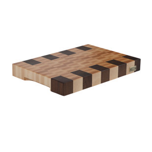 A & E MILLWORK Maple/Mahogany Wood Cutting Board