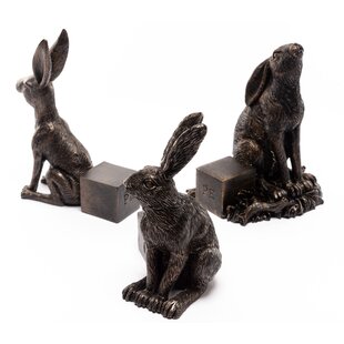 JARDINOPIA Drove Of Hares Bronze Coloured Planter Feet In Gift Box