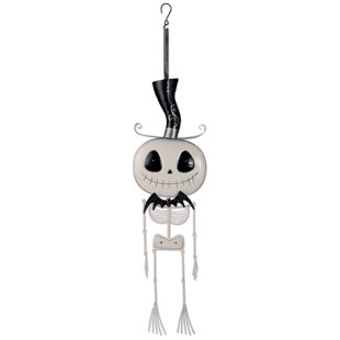 SUNSET VISTA DESIGNS CO. Happy Skeleton Bouncy Hanging Figurine Bouncy
