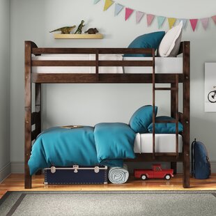 VIV + RAE™ Malave Twin Over Twin Solid Wood Heavy Duty Bunk Bed