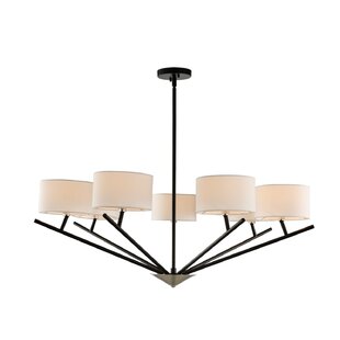 KALCO Tahoe 7 - Light Dimmable Drum Chandelier