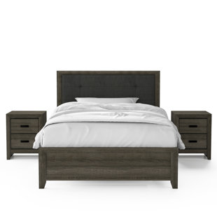LAUREL FOUNDRY MODERN FARMHOUSE® Wroblewski Panel 3 Piece Piece Bedroom Set
