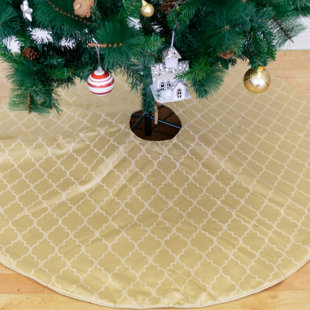 HOMEY COZY Geometric Tree Skirt