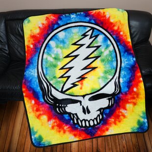 RAMATEX INTERNATIONAL Steal Your Face Tie Dye Throw