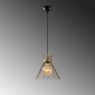 SPIRITHOME 1 - Light Gold Unique/Statement Pendant