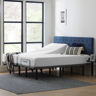 LUCID COMFORT COLLECTION Lucid Comfort 10'' Plush Memory Foam Mattress and Adjustable Base