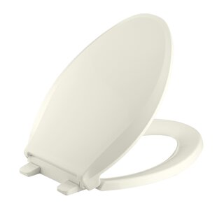 KOHLER Cachet® Quiet-Close with Quick-Attach Hinges and Grip-Tight Elongated Toilet Seat