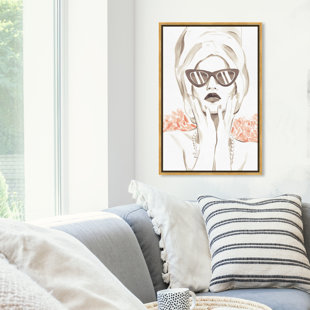 ART REMEDY " Fashion And Glam Bath Bomb Beauty II, Modern & Contemporary White " by Oliver Gal