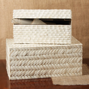 BAYOU BREEZE Zed Handmade Wooden Decorative Box