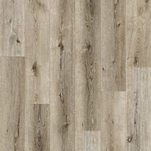 DYNO EXCHANGE Cloud Nine 8" x 48" x 12mm Oak Laminate Flooring