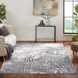 N NATORI Animal Print Rug
