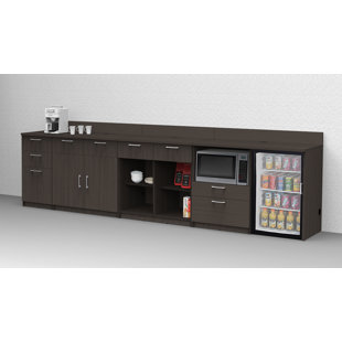 Breaktime 138'' W x 36'' H Kitchen Cabinet Set