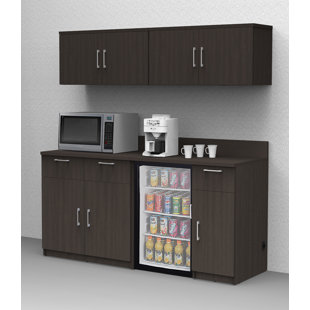 Breaktime 72'' W x 79'' H Kitchen Cabinet Set