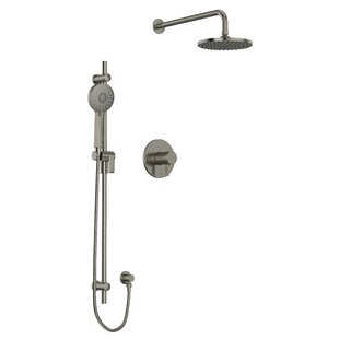 RIOBEL Pallace™ 1/2" Pressure Balance & Thermostatic Shower System with up to 3 Shared Functions featuring RioWise Valve Technology