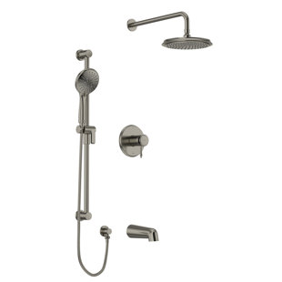 RIOBEL Classic 1/2" Thermostatic & Pressure Balance Shower System with up to 5 Shared Functions featuring RioWise Valve Technology